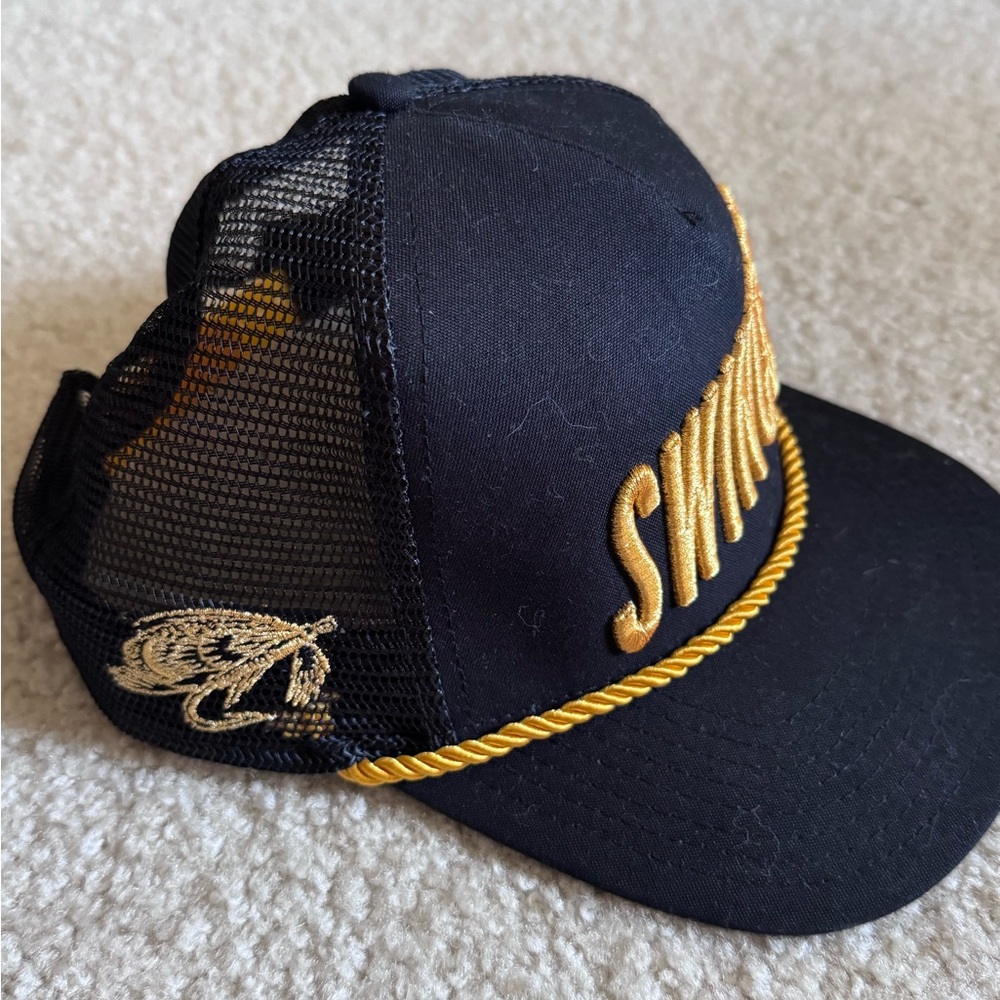 Navy Blue Trucker Hat - Picture 3 of 3